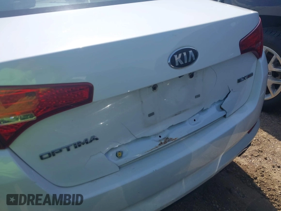 2013 Kia Optima EX with VIN 5XXGN4A7XDG111601, listed as a IAAI auction lot 41810208 with 192,767 mi miles. Bid and sale history available at carsss.com. Image 6.