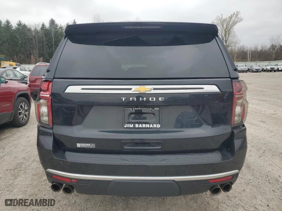 2023 Chevrolet Tahoe High Country with VIN 1GNSKTKL8PR342045, listed as a Copart auction lot 81035624 with 32,790 mi miles and Salvage Title. Bid and sale history available at carsss.com. Image 6.