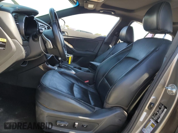 2013 Kia Optima SX с VIN 5XXGR4A63DG152535, выставлен на аукционе Copart как лот 63614895 с пробегом 172 394 миль миль и Списание • Salvage title. История ставок и продаж доступна на DreamBid. Изображение 7.