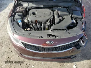 2016 Kia Optima LX z VIN 5XXGT4L39GG038855, wystawiony jako Copart lot #59394245 z przebiegiem 169 825 mil mil oraz Nie do naprawy • Non repairable. Historia ofert i sprzedaży dostępna na DreamBid. Obrazek 11.
