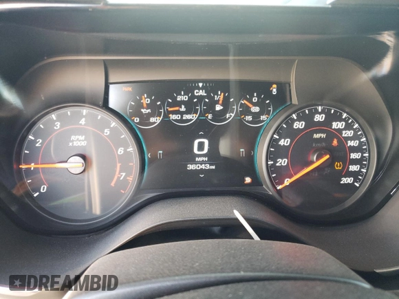 2018 Chevrolet Camaro ZL1 with VIN 1G1FJ1R61J0123661, listed as a Copart auction lot 47317855 with 36,043 mi miles and Salvage Title. Bid and sale history available at DreamBid. Image 9.