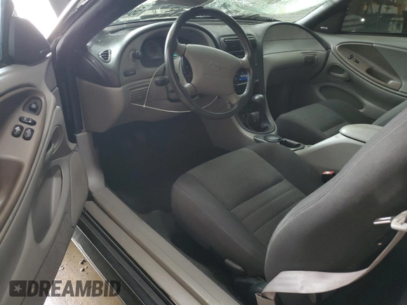 2000 Ford Mustang GT with VIN 1FAFP42X0YF257004, listed as a Copart auction lot 56424425 with 117,016 mi miles and Salvage Title. Bid and sale history available at DreamBid. Image 8.