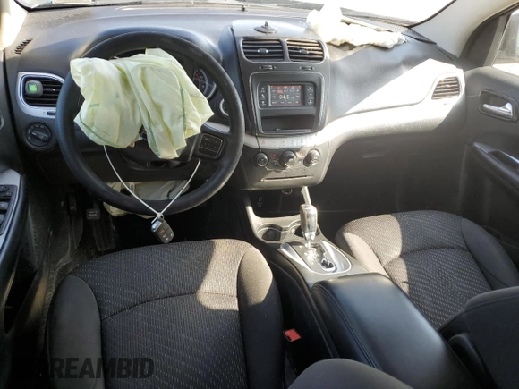 2017 Dodge Journey SXT with VIN 3C4PDDBG6HT528869, listed as a Copart auction lot 54006055 with 118,643 mi miles and Salvage title. Bid and sale history available at DreamBid. Image 8.