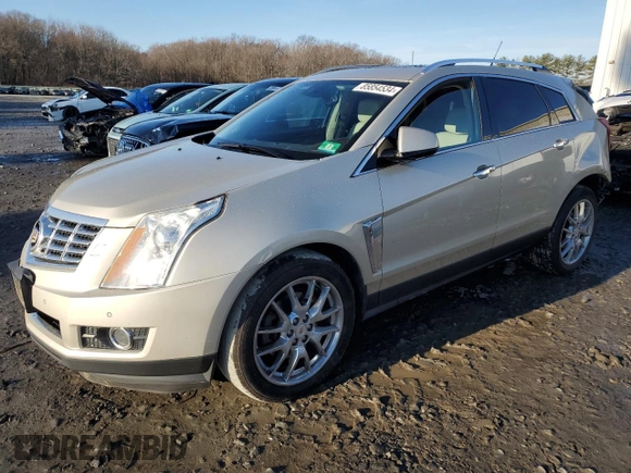 2014 Cadillac SRX Premium Collection z VIN 3GYFNGE34ES687663, wystawiony jako Copart lot #85854534 z przebiegiem 193 653 mil mil oraz Szkody całkowita. Historia ofert i sprzedaży dostępna na DreamBid. Obrazek 1.