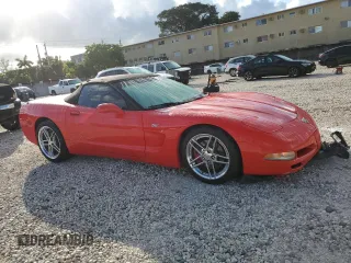 2003 Chevrolet Corvette with VIN 1G1YY32G035104186, listed as a Copart auction lot 45932275 with 149,954 mi miles and Salvage Title. Bid and sale history available at carsss.com. Image 4.