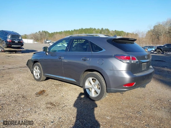 2013 Lexus RX 350 with VIN 2T2ZK1BA2DC109872, listed as a IAAI auction lot 41455150 with 199586 miles. Bid and sale history available at carsss.com. Image 3.