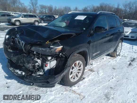 2020 Jeep Cherokee Latitude with VIN 1C4PJMCB8LD560412, listed as a IAAI auction lot 41235399 with 68,473 mi miles. Bid and sale history available at carsss.com. Image 19.