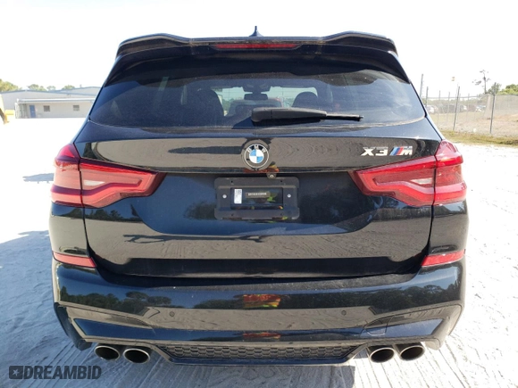 2020 BMW X3 M Competition with VIN 5YMTS0C00L9B36805, listed as a Copart auction lot 52365404 with 24,732 mi miles. Bid and sale history available at carsss.com. Image 6.