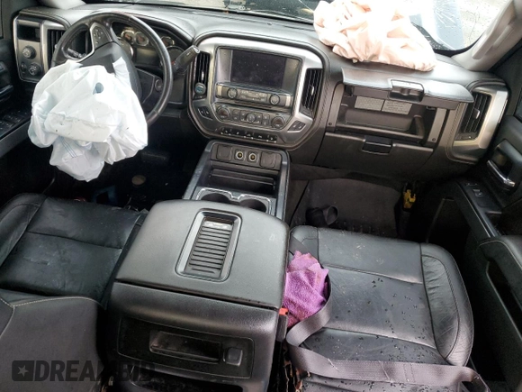 2016 Chevrolet Silverado 1500 LTZ with VIN 3GCUKSEC8GG385498, listed as a Copart auction lot 47580705 with Not Provided miles and Salvage Title. Bid and sale history available at DreamBid. Image 8.