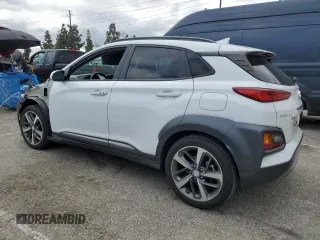 2020 Hyundai Kona Limited with VIN KM8K33A52LU408620, listed as a Copart auction lot 49206055 with 29,174 mi miles and Salvage Title. Bid and sale history available at carsss.com. Image 2.
