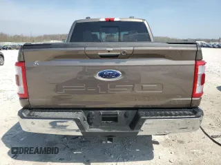 2022 Ford F-150 XL with VIN 1FTFW1ED4NFB39112, listed as a Copart auction lot 54496595 with 8,626 mi miles and Salvage Title. Bid and sale history available at DreamBid. Image 6.