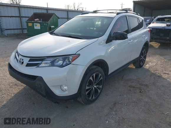 2015 Toyota RAV4 Limited z VIN 2T3YFREV2FW230363, wystawiony jako IAAI lot #41428314 z przebiegiem Nie podano mil oraz . Historia ofert i sprzedaży dostępna na DreamBid. Obrazek 2.
