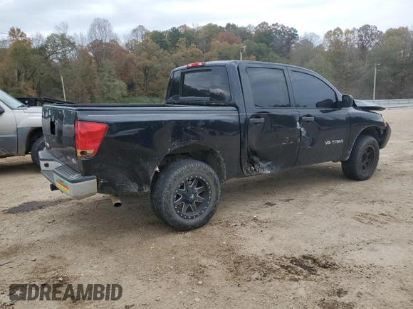 2012 Nissan Titan S with VIN 1N6BA0EJ5CN301052, listed as a Copart auction lot 83466384 with 266,154 mi miles and Salvage Title. Bid and sale history available at carsss.com. Image 3.