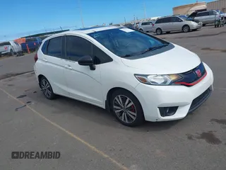 2015 Honda Fit EX-L with VIN 3HGGK5H8XFM753011, listed as a IAAI auction lot 41878734 with 121,514 mi miles and . Bid and sale history available at DreamBid. Image 1.