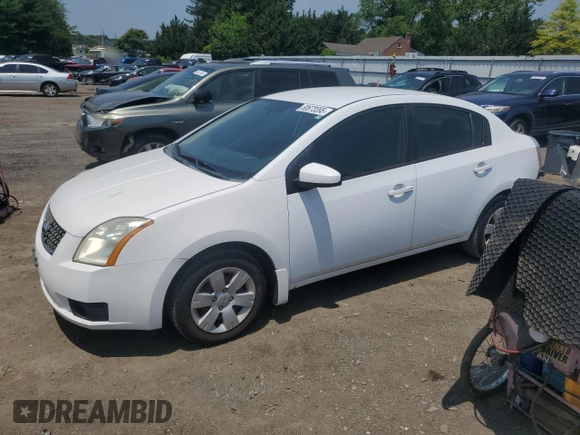 2007 Nissan Sentra 2.0 with VIN 3N1AB61E77L647796, listed as a Copart auction lot 60673395 with 175,548 mi miles and Salvage title. Bid and sale history available at DreamBid. Image 1.