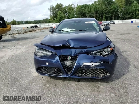 2020 Alfa Romeo Giulia Ti with VIN ZARFANBN5L7634712, listed as a Copart auction lot 73278784 with 0 mi miles and Salvage Title. Bid and sale history available at carsss.com. Image 11.