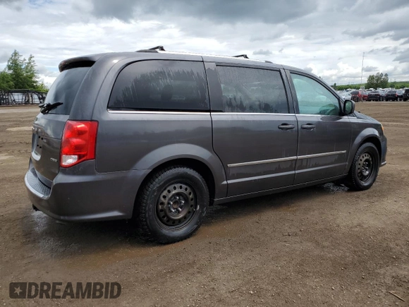 2017 Dodge Grand Caravan Crew Plus with VIN 2C4RDGDG6HR706130, listed as a Copart auction lot 88561755 with 277,383 mi miles and Clean Title. Bid and sale history available at DreamBid. Image 3.