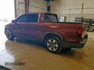2017 Honda Ridgeline RTL with VIN 5FPYK2F51HB003649, listed as a Copart auction lot 61043865 with 75,453 mi miles and Clean title. Bid and sale history available at DreamBid. Image 2.