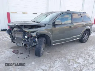 2017 Dodge Journey Crossroad Plus with VIN 3C4PDDGG5HT517581, listed as a IAAI auction lot 41225446 with 136,193 mi miles and . Bid and sale history available at DreamBid. Image 2.