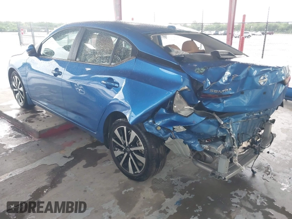 2024 Nissan Sentra SV with VIN 3N1AB8CV8RY368551, listed as a IAAI auction lot 42203248 with 13,380 mi miles and . Bid and sale history available at DreamBid. Image 6.