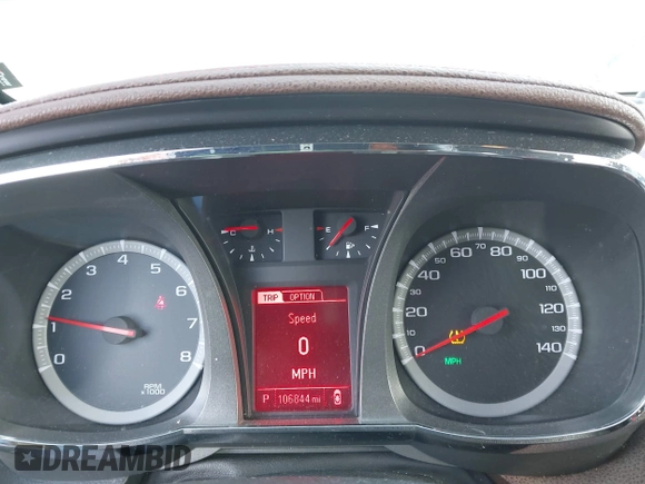 2015 GMC Terrain SLT with VIN 2GKFLXE32F6429187, listed as a IAAI auction lot 41697367 with 106,844 mi miles and . Bid and sale history available at carsss.com. Image 7.