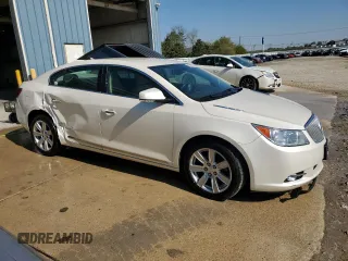 2012 Buick LaCrosse Premium 1 with VIN 1G4GD5E35CF347291, listed as a Copart auction lot 55397495 with 100,850 mi miles and Salvage title. Bid and sale history available at DreamBid. Image 4.