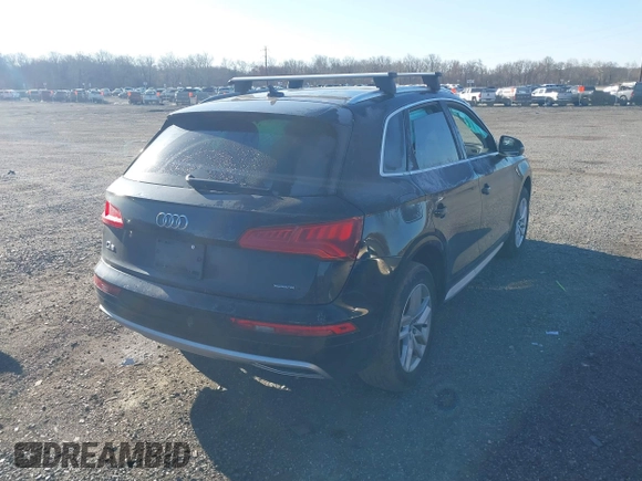 2020 Audi Q5 Premium with VIN WA1ANAFY5L2043678, listed as a IAAI auction lot 41893430 with 108,785 mi miles and . Bid and sale history available at DreamBid. Image 4.