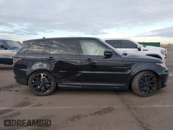 2016 Land Rover Range Rover Sport SVR with VIN SALWZ2EF2GA543128, listed as a IAAI auction lot 41157697 with 30,459 mi miles and . Bid and sale history available at DreamBid. Image 13.