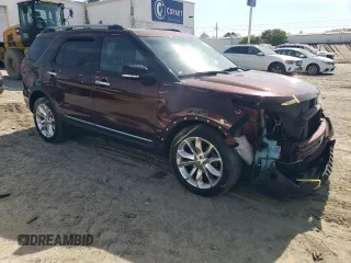 2012 Ford Explorer XLT with VIN 1FMHK8D8XCGA90146, listed as a Copart auction lot 53657525 with 190,192 mi miles and Salvage Title. Bid and sale history available at DreamBid. Image 4.