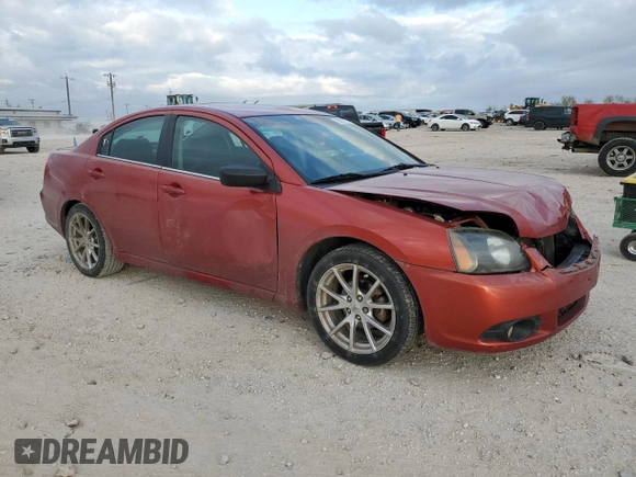 2011 Mitsubishi Galant ES with VIN 4A32B3FF4BE033246, listed as a Copart auction lot 86287174 with 160,897 mi miles and Salvage Title. Bid and sale history available at carsss.com. Image 4.