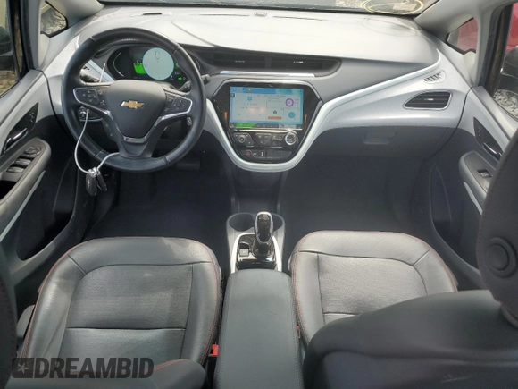 2021 Chevrolet Bolt EV Premier with VIN 1G1FZ6S04M4109942, listed as a Copart auction lot 60393574 with 46,871 mi miles and Salvage title. Bid and sale history available at DreamBid. Image 8.