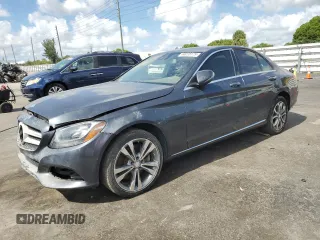 2016 Mercedes-Benz C 300 Luxury with VIN 55SWF4KB3GU135983, listed as a Copart auction lot 60228175 with 129,279 mi miles and Clean title. Bid and sale history available at DreamBid. Image 1.