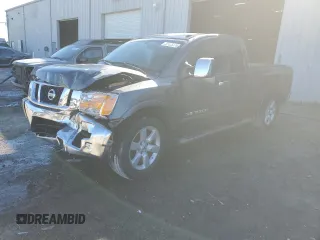 2008 Nissan Titan XE with VIN 1N6BA06A78N339274, listed as a Copart auction lot 82425474 with 53,335 mi miles and Salvage Title. Bid and sale history available at carsss.com. Image 1.