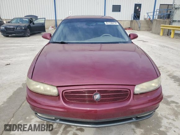 2004 Buick Regal GS with VIN 2G4WF521X41254462, listed as a Copart auction lot 81138414 with 86,563 mi miles and Non Repairable. Bid and sale history available at carsss.com. Image 5.