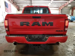 2018 Ram 1500 Night with VIN 1C6RR7MT3JS291116, listed as a Copart auction lot 75698344 with 133,478 mi miles and Clean Title. Bid and sale history available at carsss.com. Image 6.