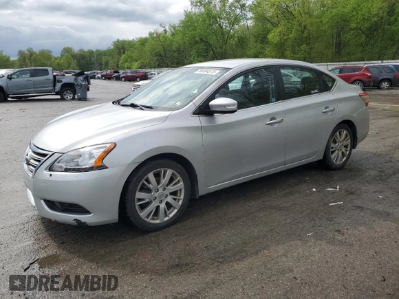 2013 Nissan Sentra SR with VIN 3N1AB7AP1DL658411, listed as a Copart auction lot 55894875 with 106,922 mi miles and Clean Title. Bid and sale history available at DreamBid. Image 1.