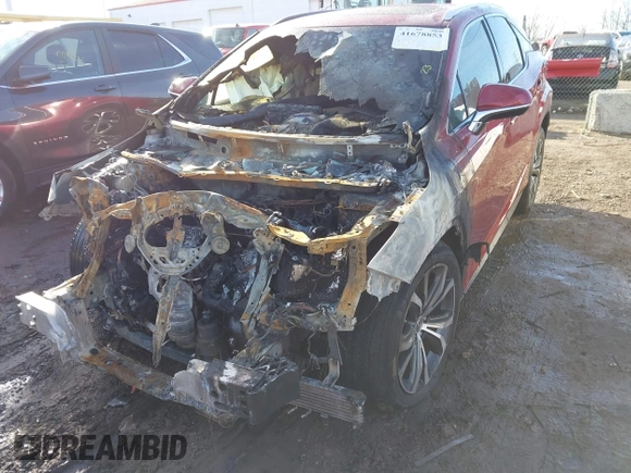 2017 Lexus RX with VIN 2T2BZMCA0HC062280, listed as a IAAI auction lot 41678853 with 62,000 mi miles. Bid and sale history available at carsss.com. Image 6.