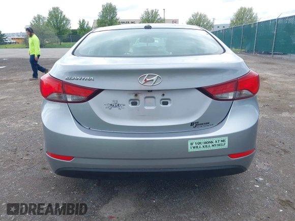 2016 Hyundai Elantra SE with VIN 5NPDH4AE3GH734642, listed as a IAAI auction lot 42188880 with 118,934 mi miles and . Bid and sale history available at DreamBid. Image 16.
