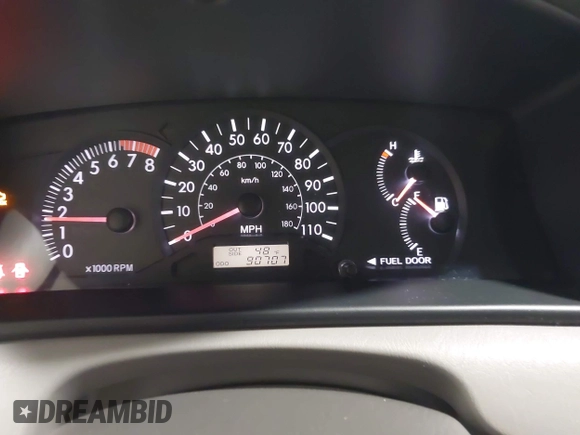 2006 Toyota Corolla CE with VIN JTDBR32E260063831, listed as a IAAI auction lot 42002769 with 90,707 mi miles and . Bid and sale history available at DreamBid. Image 7.