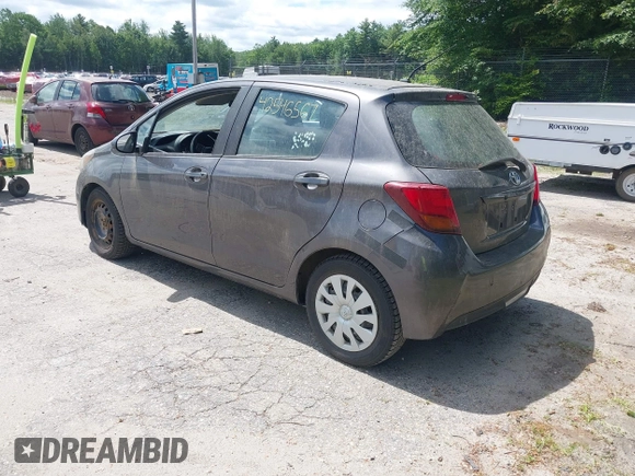 2017 Toyota Yaris L with VIN VNKKTUD37HA073276, listed as a IAAI auction lot 42546567 with 123,288 mi miles and . Bid and sale history available at DreamBid. Image 3.