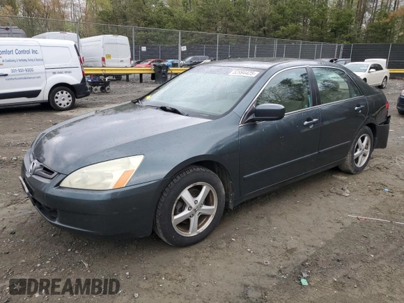 2005 Honda Accord EX z VIN 1HGCM56715A058043, wystawiony jako Copart lot #52994425 z przebiegiem 218 112 mil mil oraz Szkody całkowita. Historia ofert i sprzedaży dostępna na DreamBid. Obrazek 1.