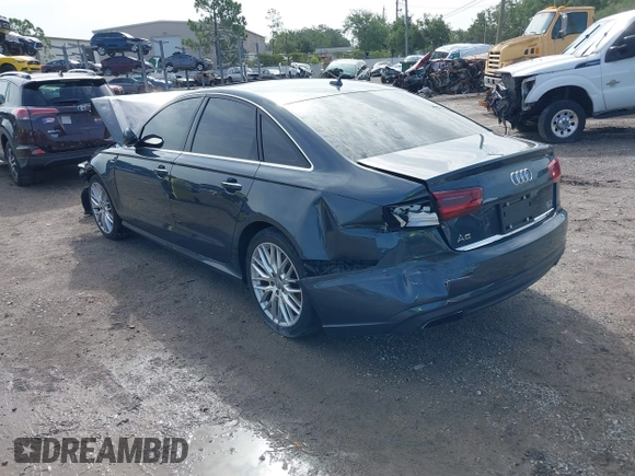 2016 Audi A6 Premium Plus with VIN WAUFGAFC3GN180467, listed as a IAAI auction lot 42429785 with 121,033 mi miles and . Bid and sale history available at DreamBid. Image 3.