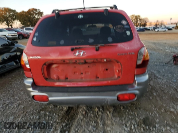 2004 Hyundai Santa Fe with VIN KM8SB12B74U849883, listed as a Copart auction lot 82635334 with 224,999 mi miles and Salvage Title. Bid and sale history available at carsss.com. Image 6.