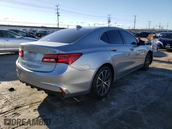 2018 Acura TLX with VIN 19UUB2F35JA002493, listed as a Copart auction lot 66779732 with 81,578 mi miles. Bid and sale history available at carsss.com. Image 4.