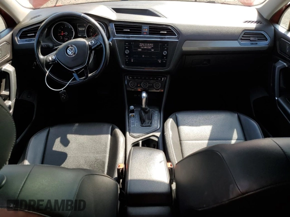 2018 Volkswagen Tiguan SEL with VIN 3VV3B7AX4JM020893, listed as a Copart auction lot 52997105 with 114,025 mi miles and Salvage title. Bid and sale history available at DreamBid. Image 8.