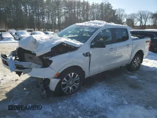 2020 Ford Ranger XL with VIN 1FTER4FH8LLA21715, listed as a Copart auction lot 46119925 with 115,484 mi miles and Salvage Title. Bid and sale history available at carsss.com. Image 1.