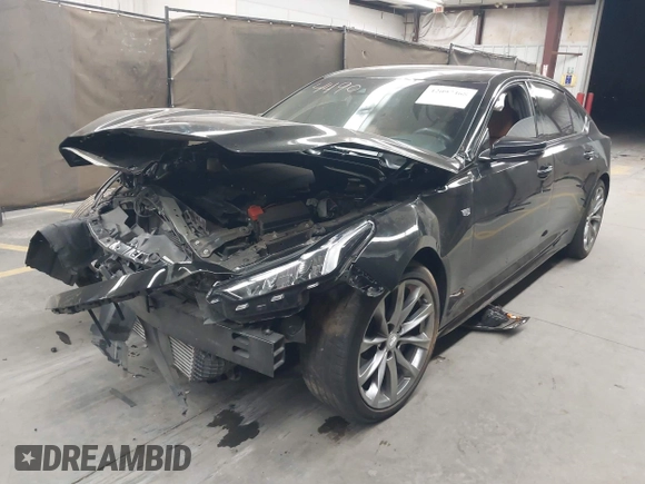 2020 Cadillac CT5 Sport with VIN 1G6DP5RK5L0121306, listed as a IAAI auction lot 42097468 with 38,841 mi miles and . Bid and sale history available at DreamBid. Image 2.