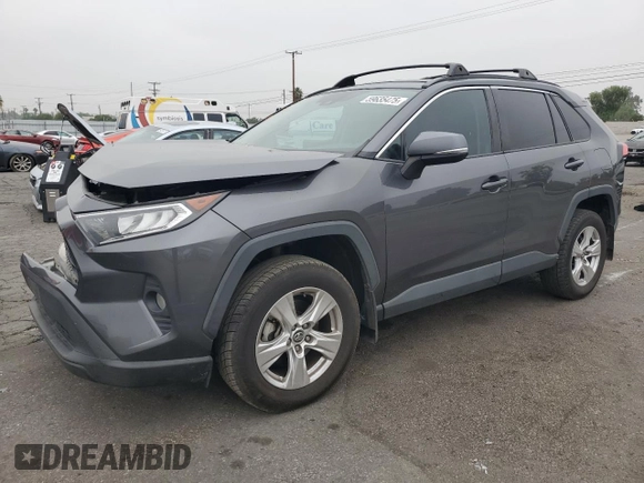2020 Toyota RAV4 XLE with VIN 2T3W1RFV2LC045134, listed as a Copart auction lot 59635475 with 122,144 mi miles and Salvage title. Bid and sale history available at DreamBid. Image 1.