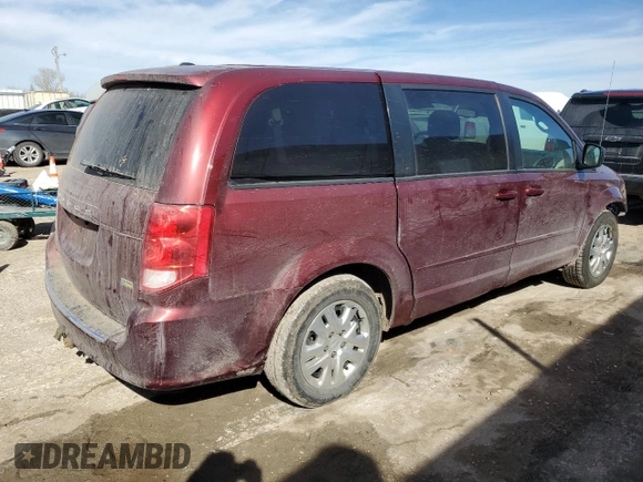 2017 Dodge Grand Caravan SE z VIN 2C4RDGBG8HR780460, wystawiony jako Copart lot #46663825 z przebiegiem 90 157 mil mil oraz Szkody całkowita. Historia ofert i sprzedaży dostępna na DreamBid. Obrazek 3.