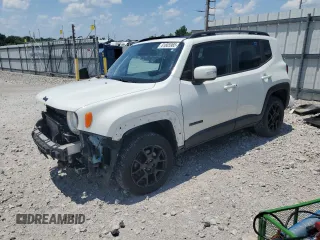 2019 Jeep Renegade Latitude with VIN ZACNJBBB4KPK26808, listed as a Copart auction lot 61805965 with 76,089 mi miles and Salvage title. Bid and sale history available at DreamBid. Image 1.